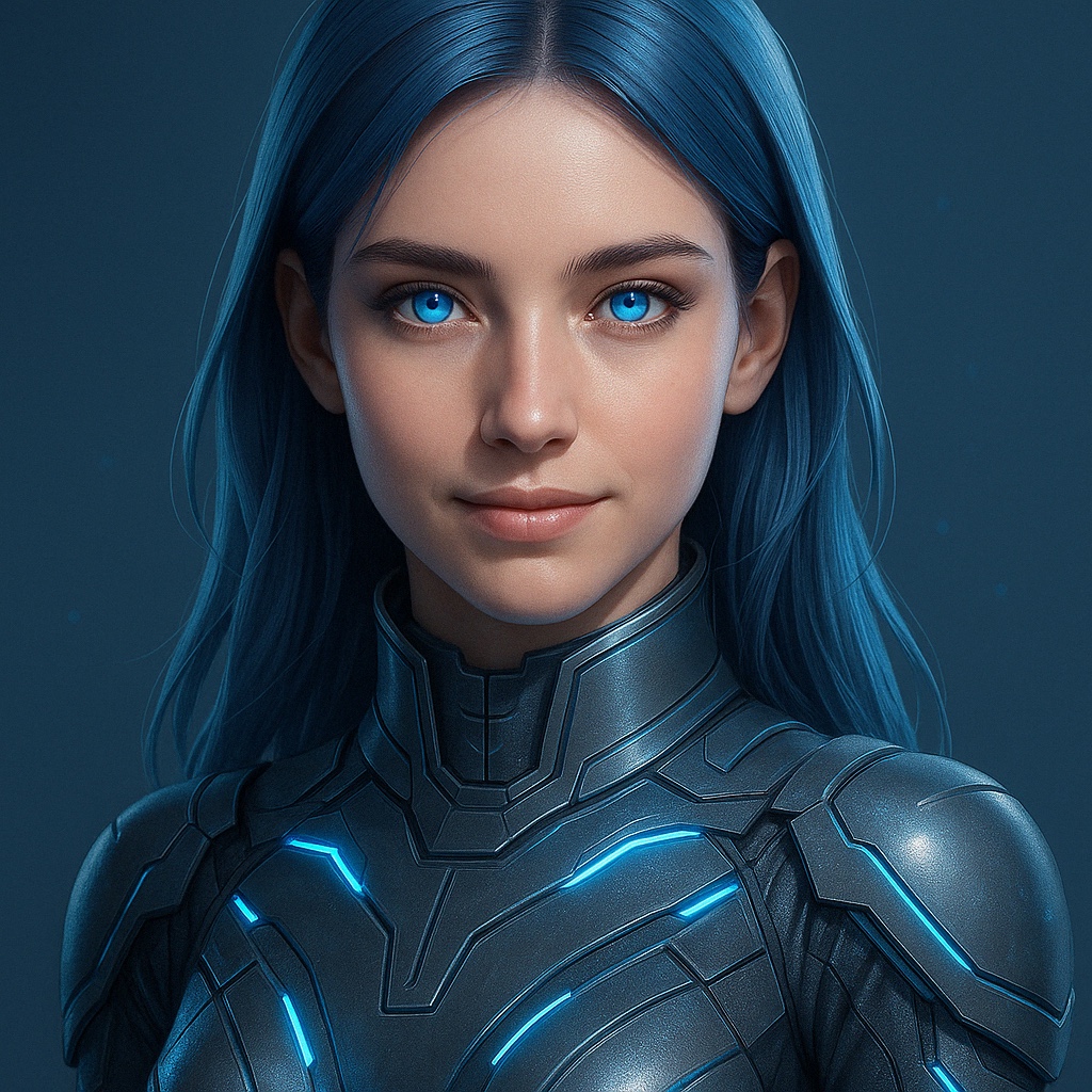 Ellie, Seotron's blue-haired mission guide